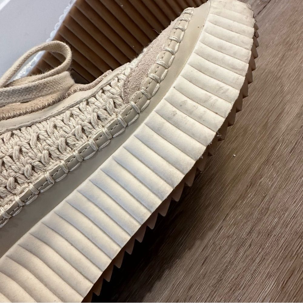 Dolce Vita Dolen Sneakers in Sandstone Knit size 8.5 - Picture 7 of 16